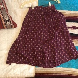 Ecoté midi skirt from Urban Outfitters